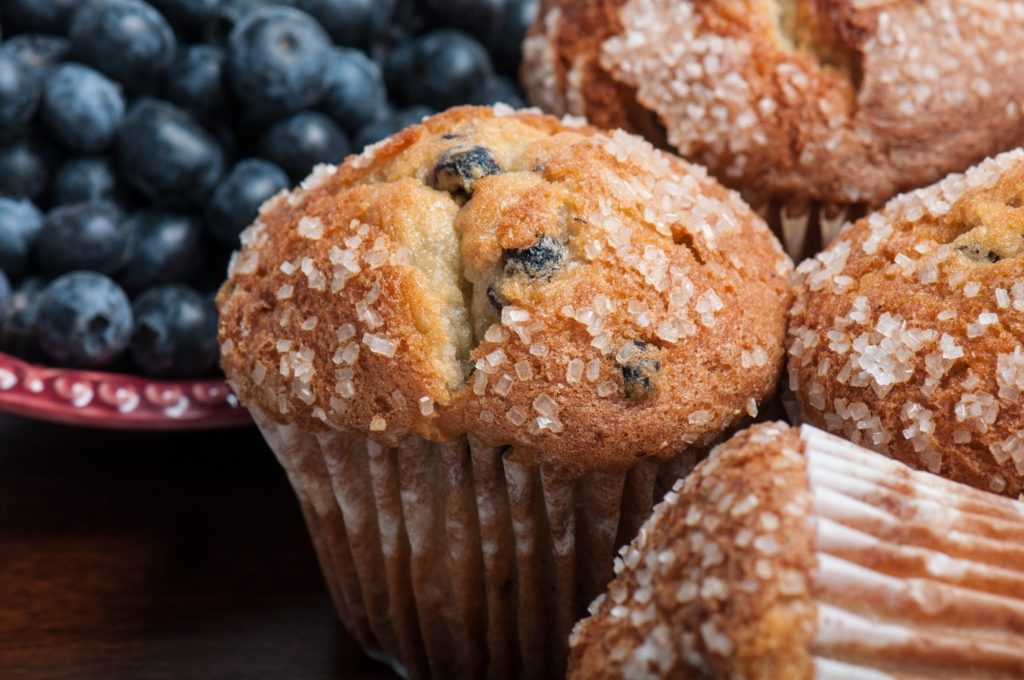 kreider farms blueberry muffins