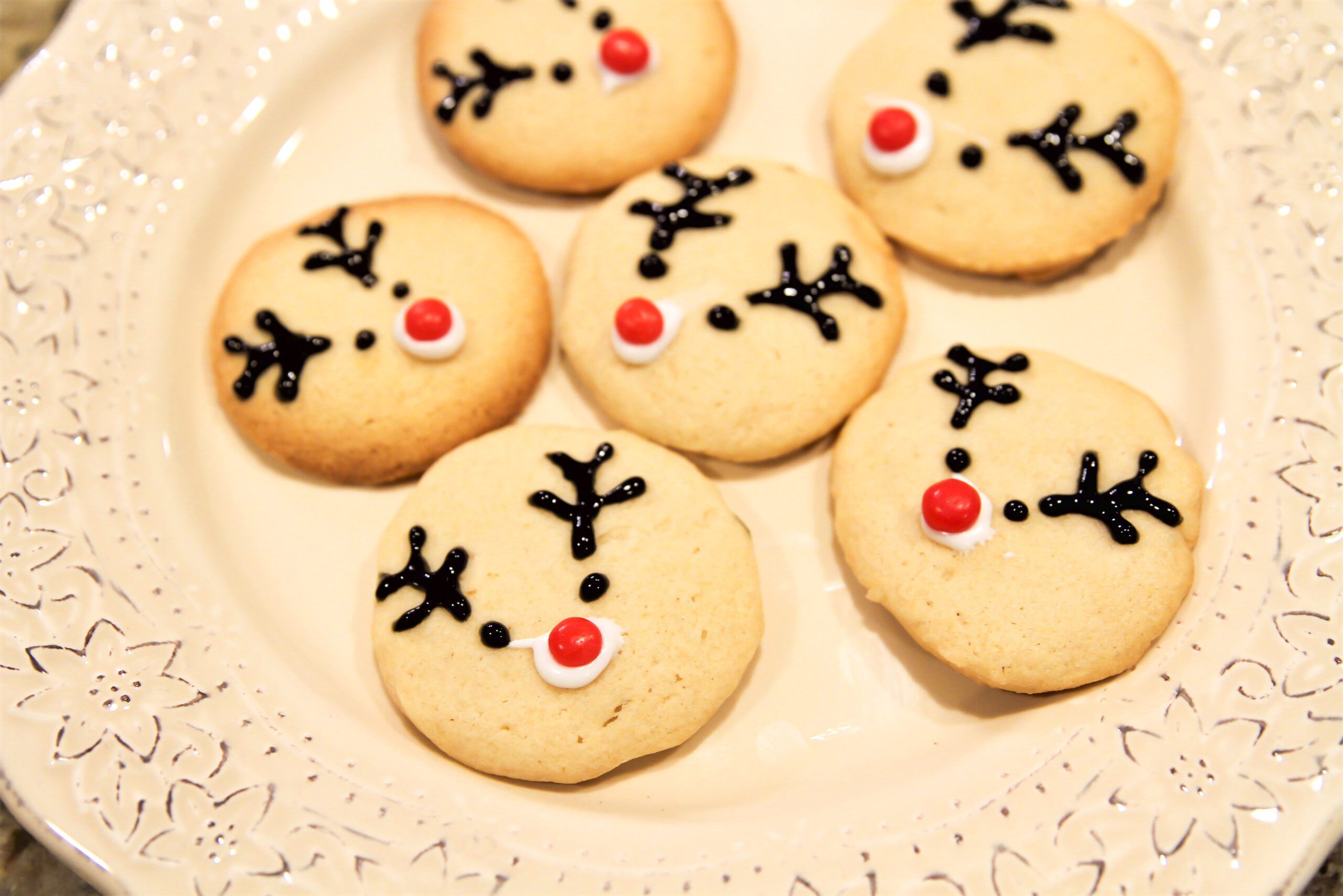 Reindeer Sugar Cookies