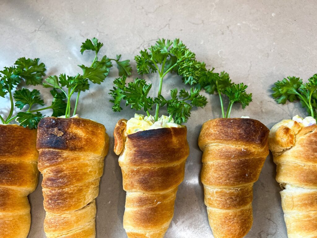 Stuffed Carrot Crescent Rolls