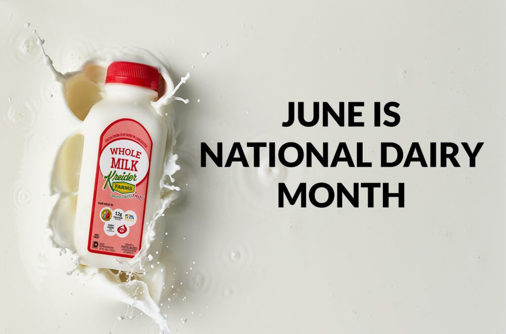 National Dairy Month Milk Splash