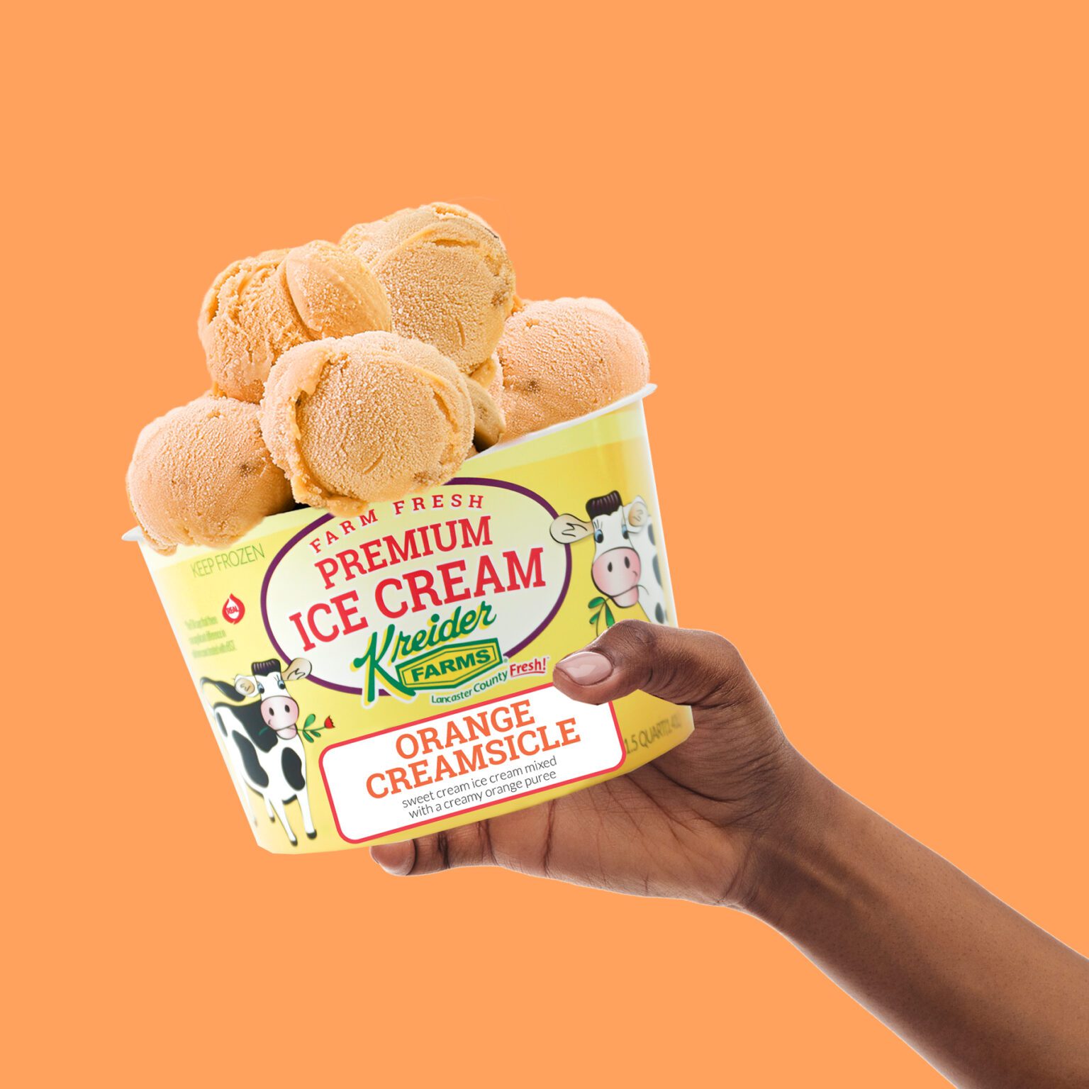 National Ice Cream Month Kreider Farms