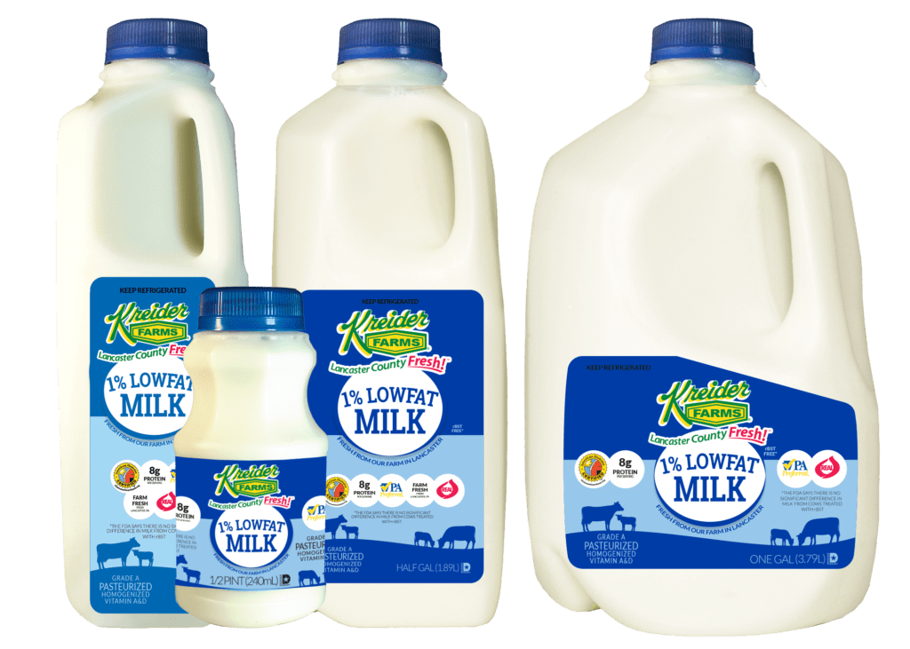 Kreider Farms 1% Lowfat Milk