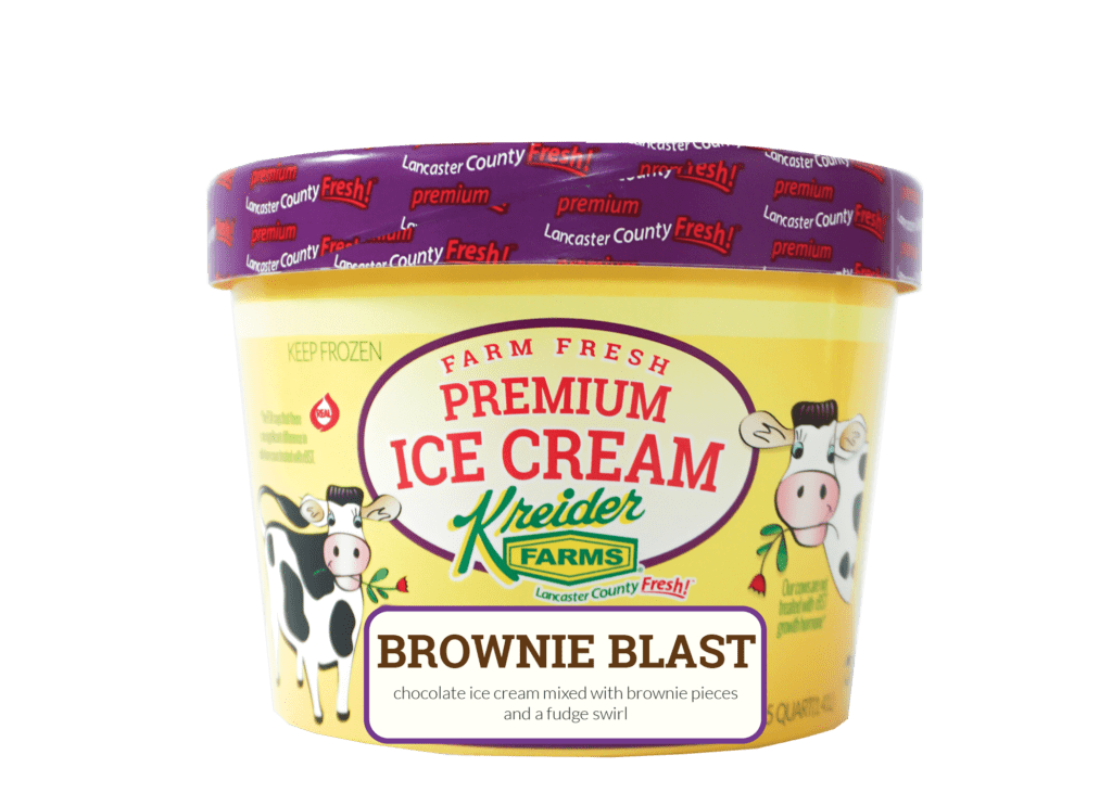 Kreider Farms Brownie Blast Ice Cream