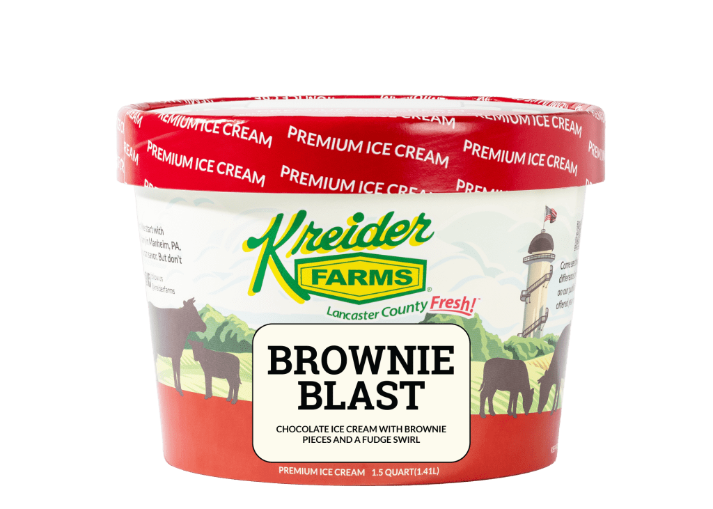 Kreider Farms Brownie Blast Ice Cream