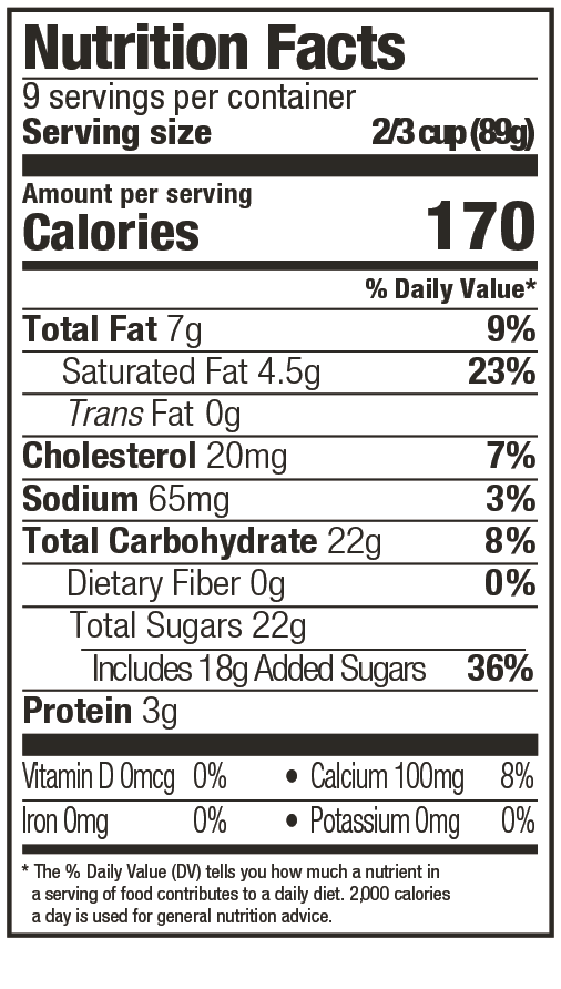 Budder Brickle Nutritional