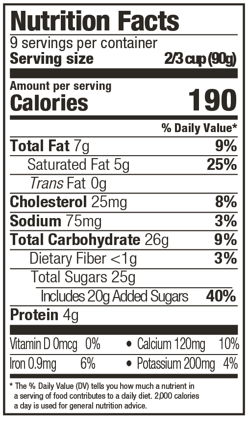 Chocolate Nutritional