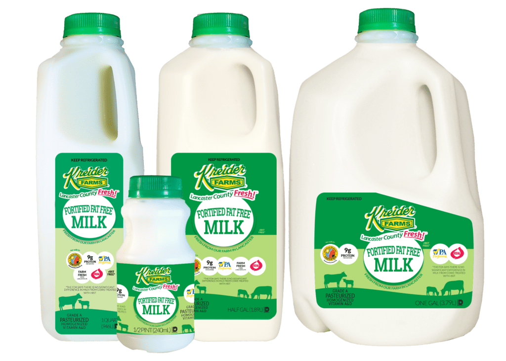 Kreider Farms Fat Free Milk