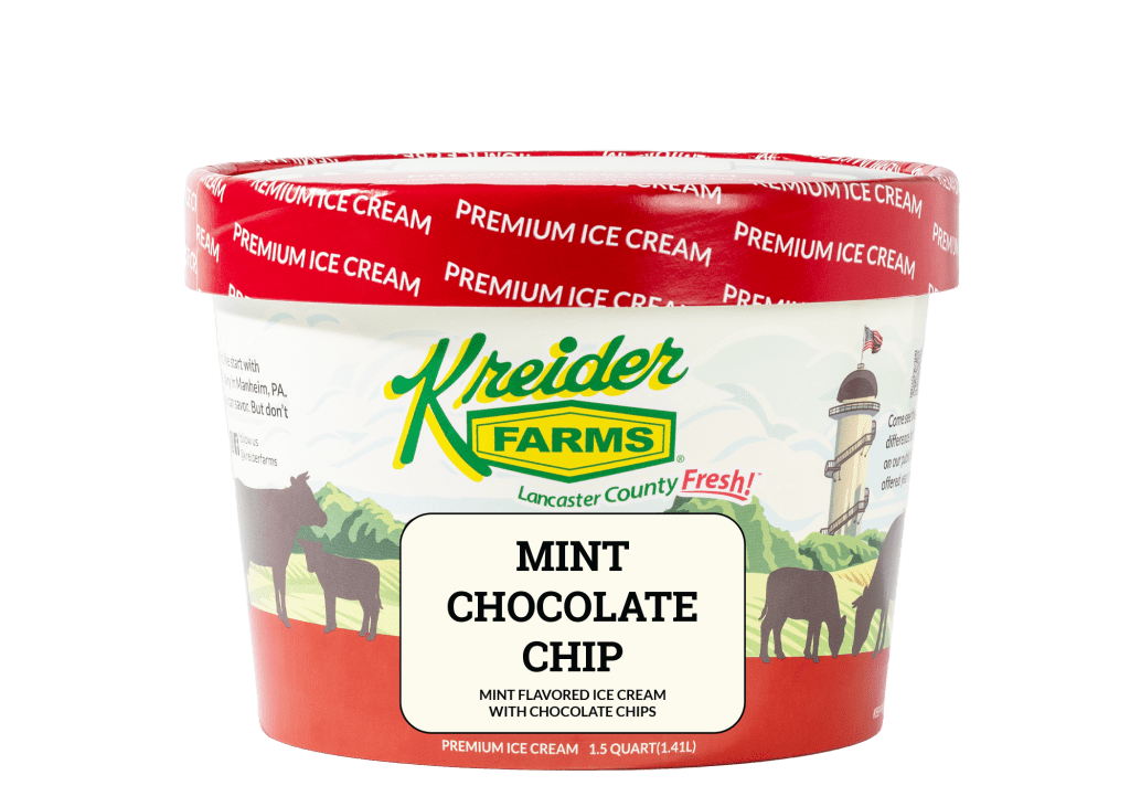 Kreider Farms Mint Chocolate Chip Ice Cream