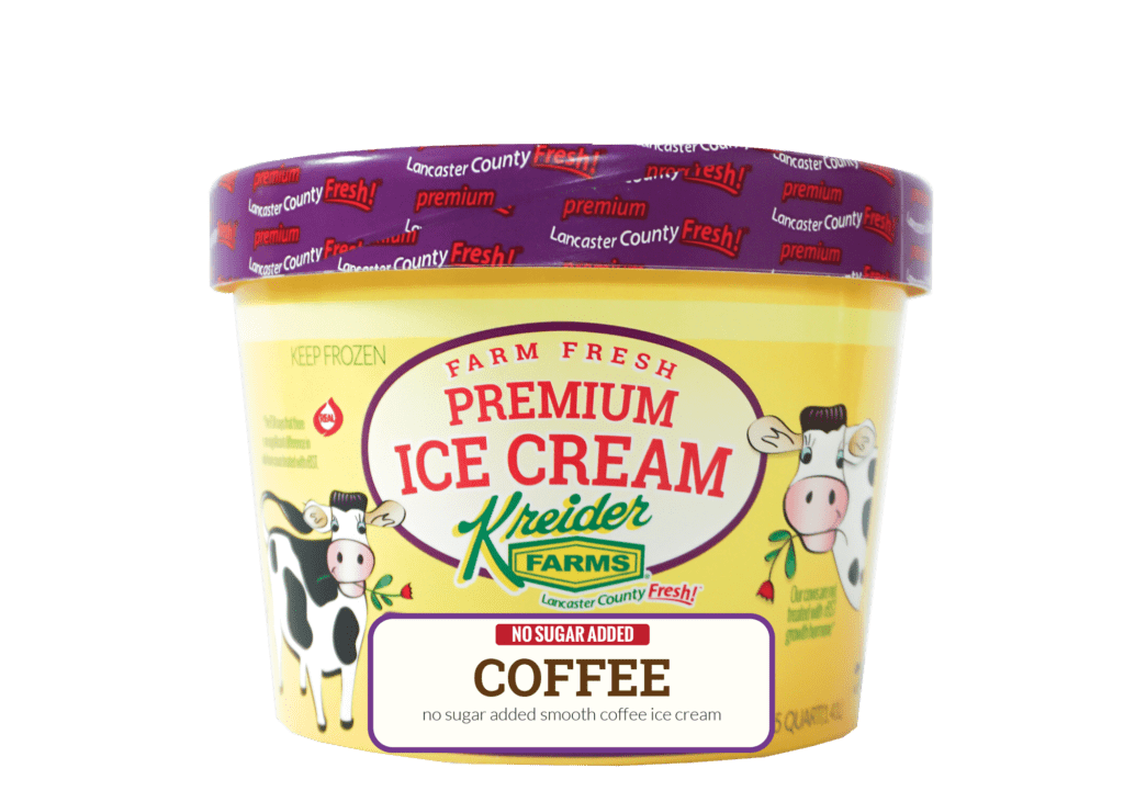 Kreider Farms NSA Coffee Ice Cream