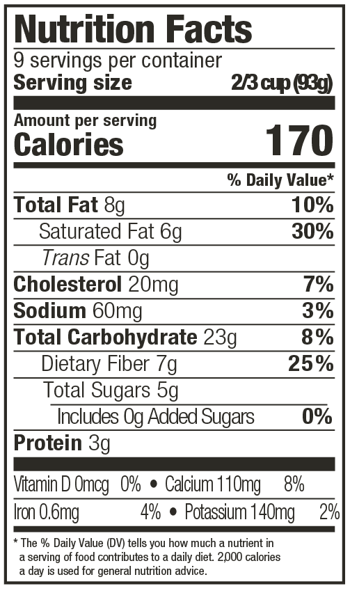 NSA Mint Chocolate Chip Nutritional
