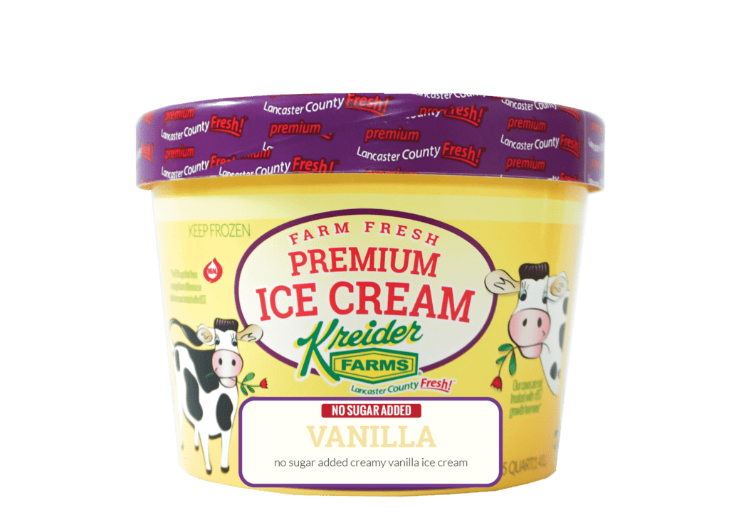 Kreider Farms NSA Vanilla Ice Cream