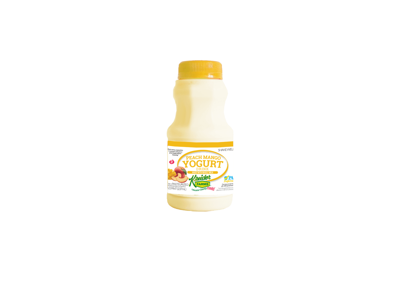PEACH MANGO YOGURT DRINK Kreider Farms