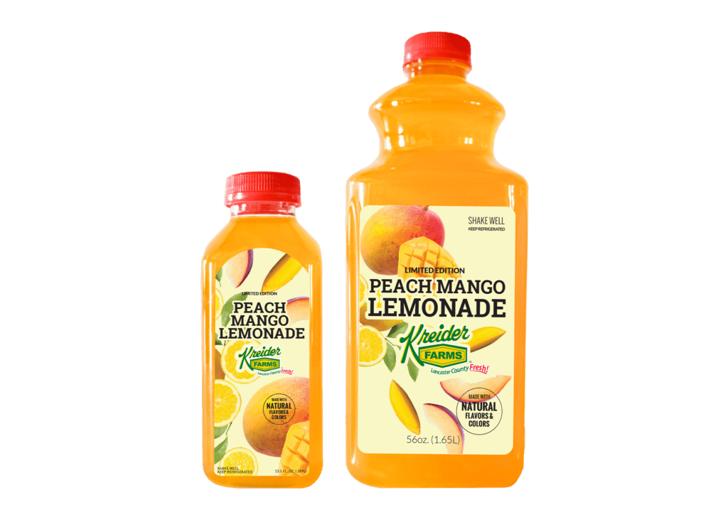 Kreider Farms Peach mango Lemonade