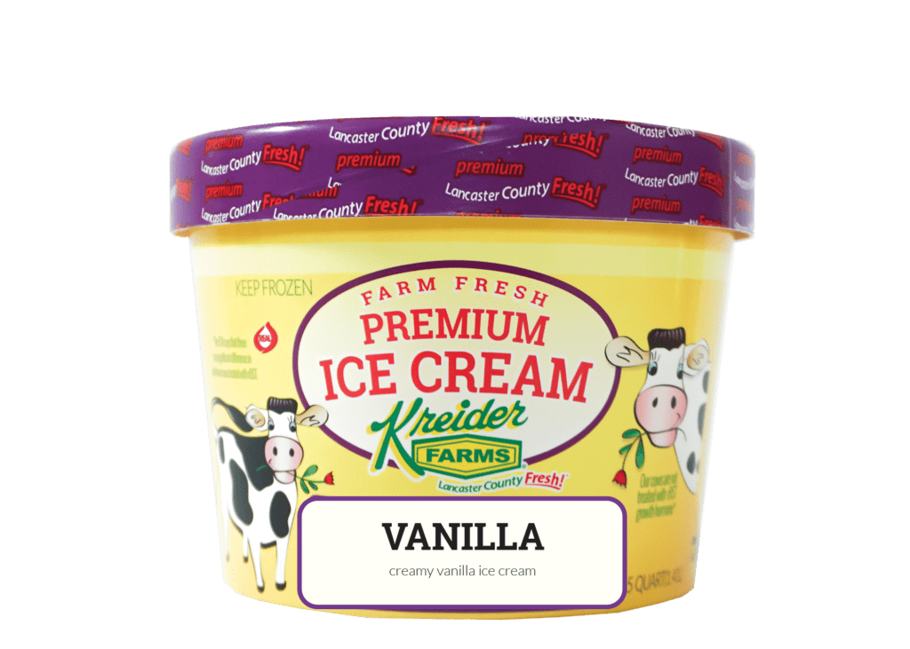 Kreider Farms Vanilla Ice Cream
